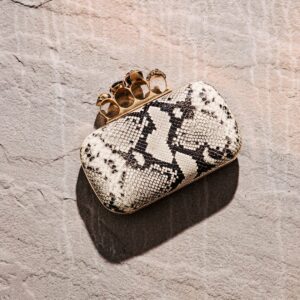 Snake print grab bag