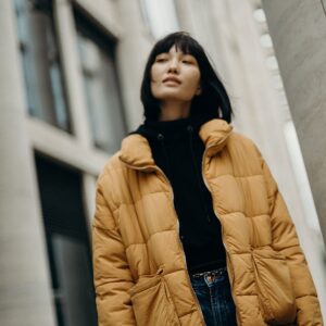 Oversized down jacket