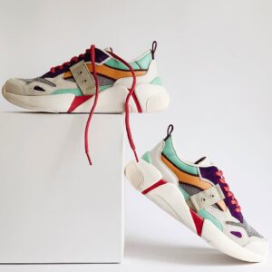 Colourblock sneakers